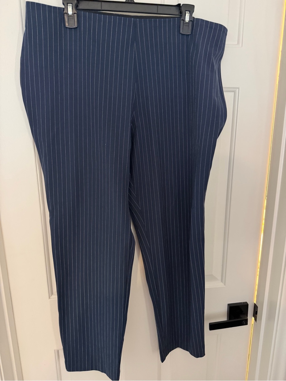 a new day Navy Pinstripe Dress Pants